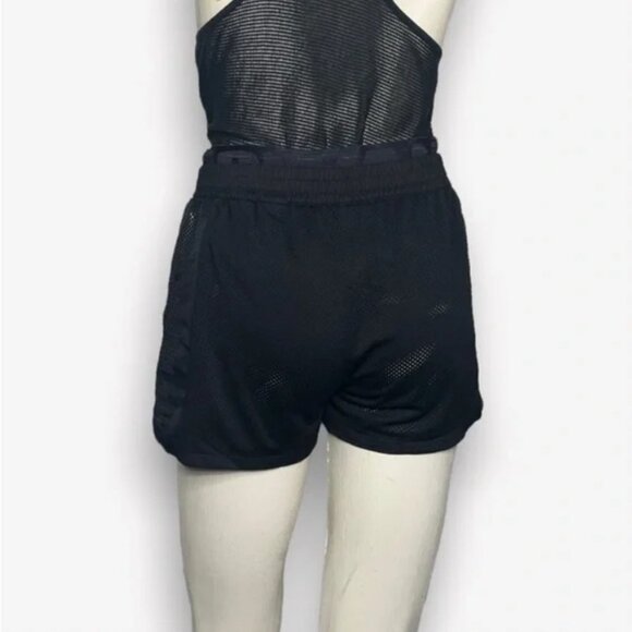Alexander Wang x H&M Black Mesh Logo Shorts, Size 6 - Picture 4 of 11
